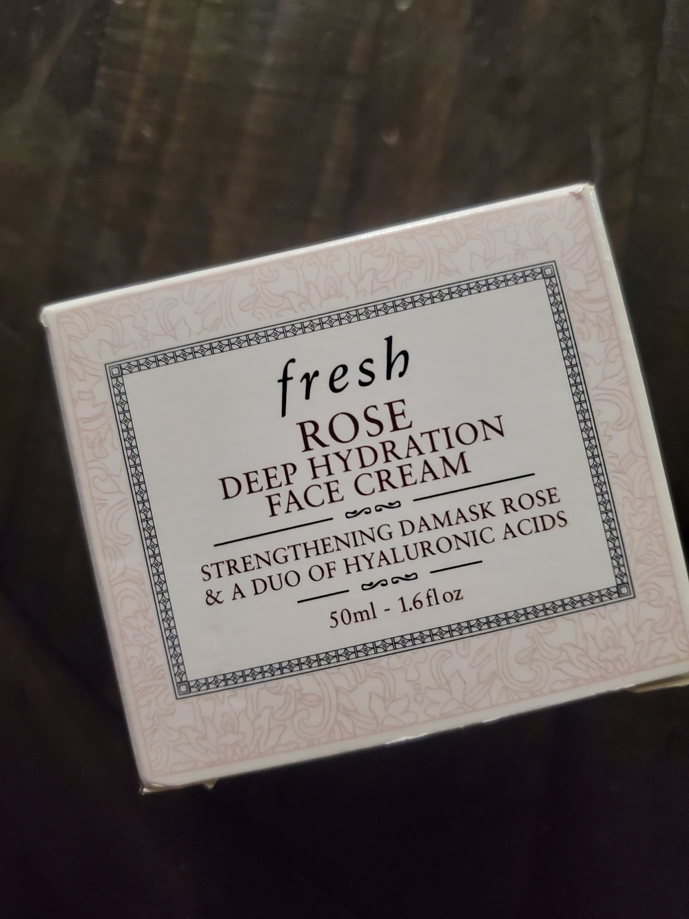 fresh Rose Deep Hydration Face Cream — Light Pink Box